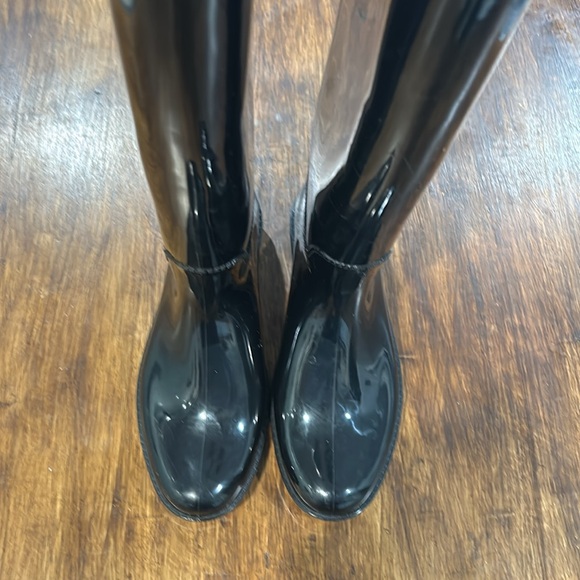 NWOT Coach Rain Boots - Picture 4 of 7
